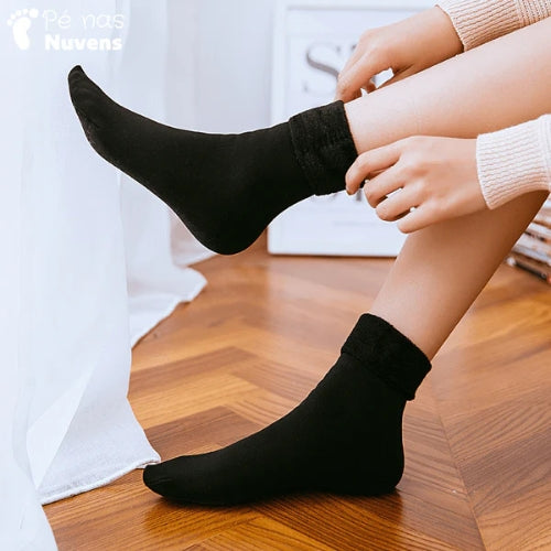 Meia Térmica Cloud - Conforto, Calor e Segurança para Seus Pés