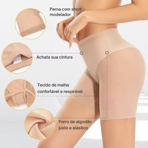 Kit 3 Calcinhas Luminous - Cetim Brilhante, Conforto e Glamour