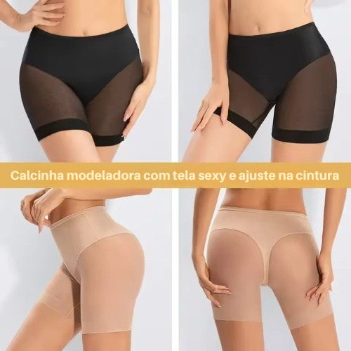 Kit 3 Calcinhas Luminous - Cetim Brilhante, Conforto e Glamour