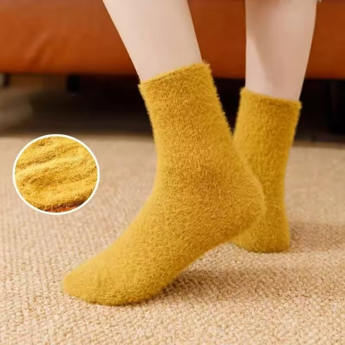 Kit CozyLux - Meias de Lã e Algodão Egípcio Feitas à Mão