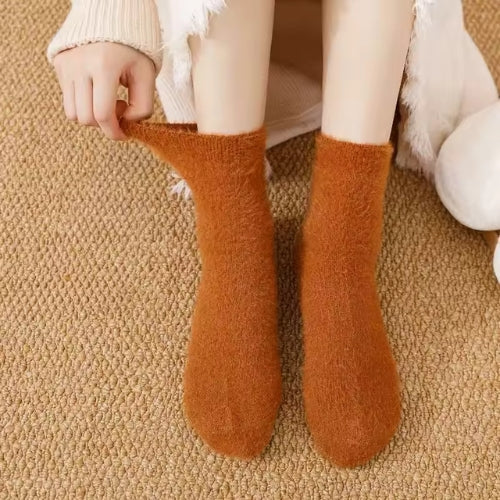 Kit CozyLux - Meias de Lã e Algodão Egípcio Feitas à Mão