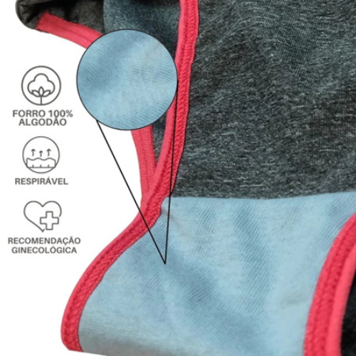 Kit Calcinhas ActiveFit - Conforto, Sustentação e Respirabilidade