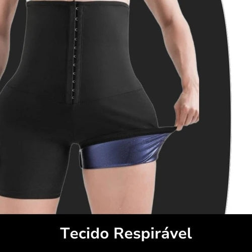 Alta elasticidade e compressão para máxima eficácia na redução de medidas