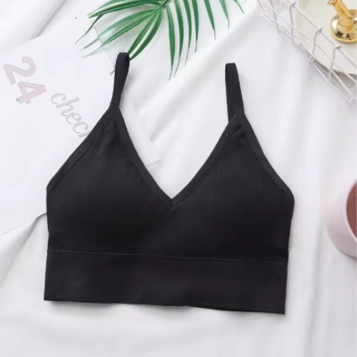 Conforto em primeiro lugar, sutiã sem costura com toque macio e tecido respirável, compre online