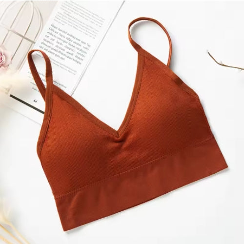 Kit com 3 sutiãs sem costura, leves e elegantes, ideal para quem busca conforto sem abrir mão da beleza