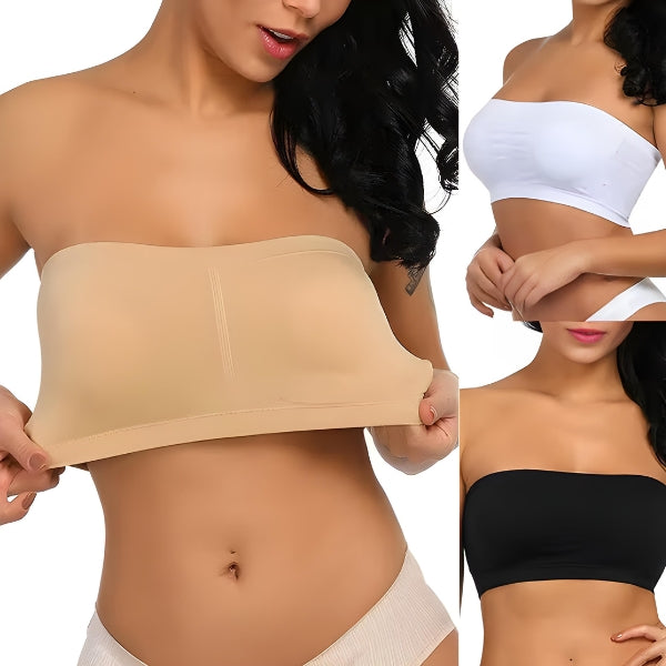 Vista frontal do sutiã SoftLace mostrando modelagem confortável e suporte suave
