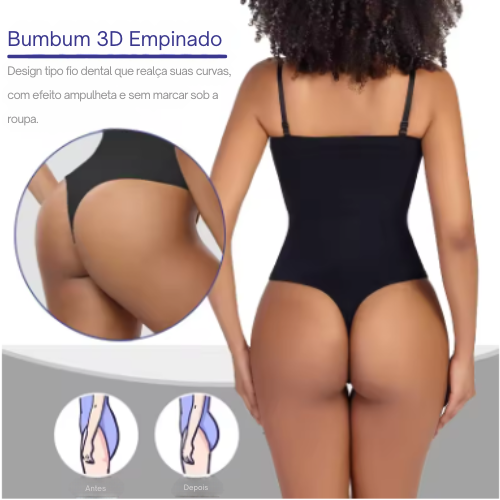 Body Modelador ShapeGlam - Modela com Conforto e Estilo Diário