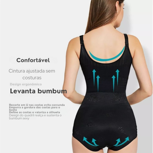 Body Modelador Isa - Elegância, Sustentação e Conforto Diário