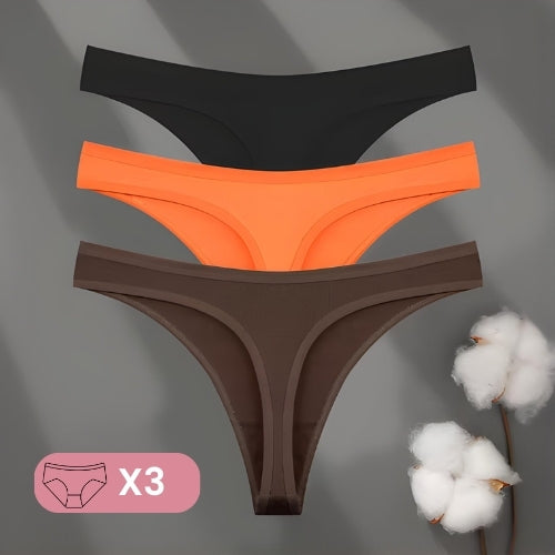 Calcinha algodão em uso liberdade total