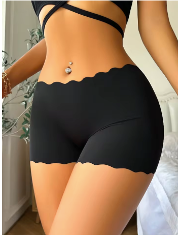 Kit 3 Calcinhas Boxer Invisível – Sem Costura e Conforto