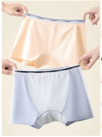 Kit 2 Calcinhas CottonGuard – Algodão com Forro Absorvente