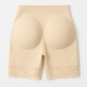 Kit 3 Calcinhas Modeladoras Boxer Renda Cintura Alta