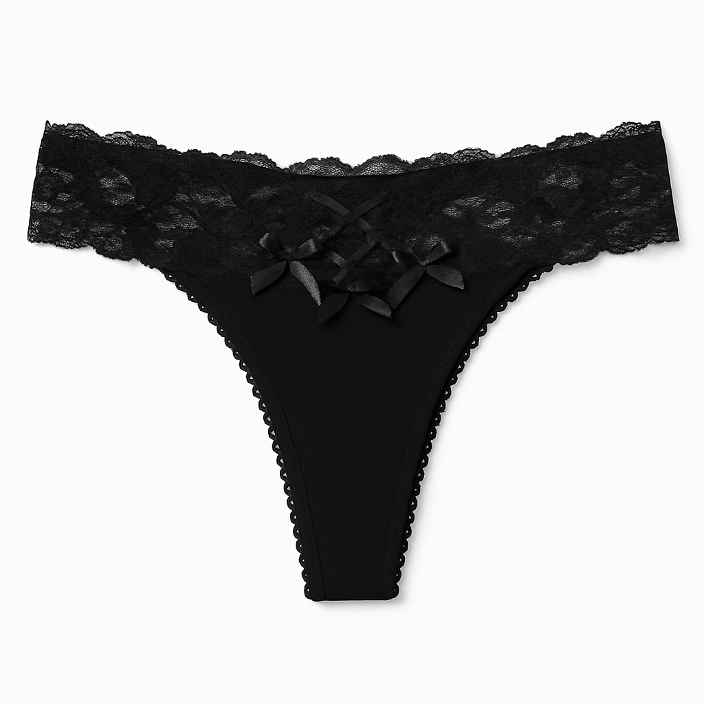 Kit 3 Calcinhas LaceString – Fio Dental em Renda Sexy