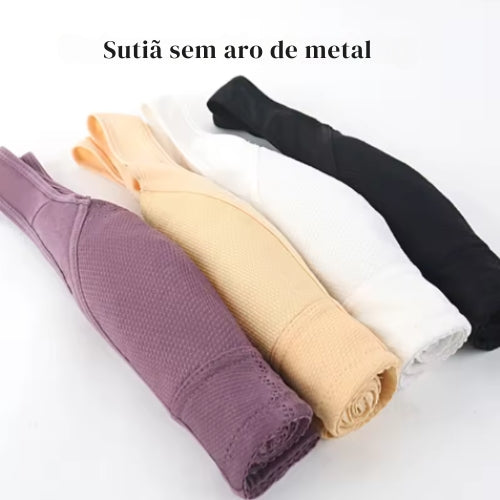 Compre 1 e leve 2 do sutiã mais confortável da Brilhana, ideal para mulheres que prezam por bem-estar