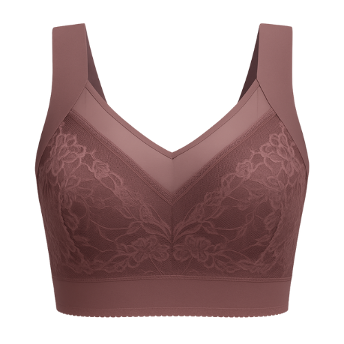 Sutiãs Elegance Plus - Push Up Sem Costura com Renda Elegante