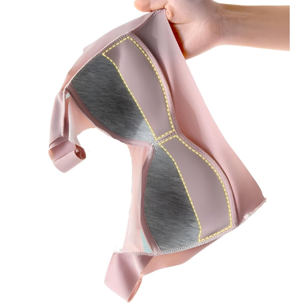 Destaque para a elasticidade e leve compressão do tecido