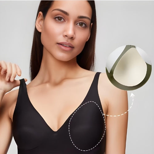 Detalhe bojo push up realce natural