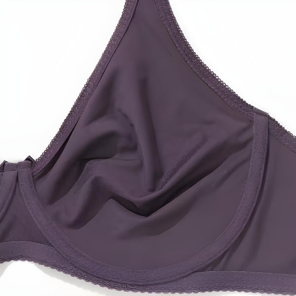 Detalhe do acabamento sem costura ideal para evitar marcas na pele