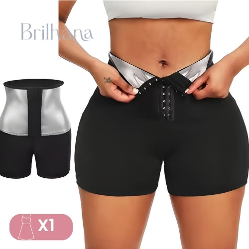 Detalhe tecido termoativo compressão firme