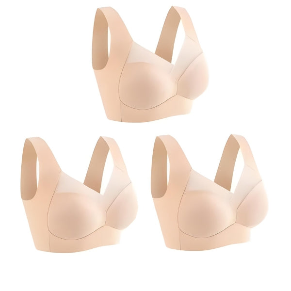 Imagem mostrando a sustentação natural oferecida sem aros