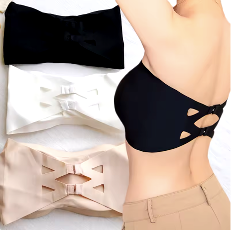 Kit com 3 sutiãs sem costura que oferecem suporte leve, conforto prolongado e ajuste natural