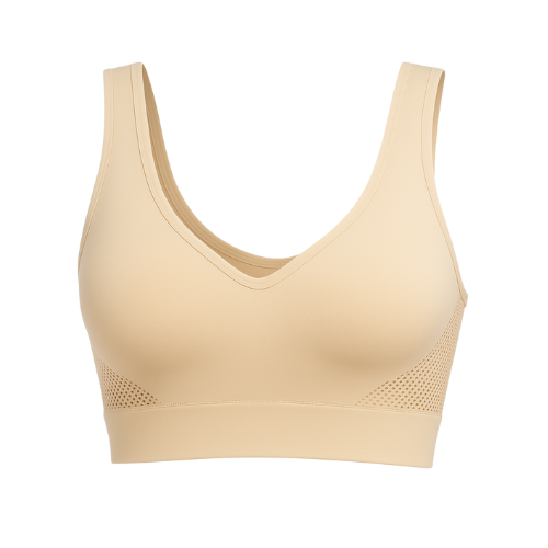 Kit com 3 sutiãs sem costura que unem conforto absoluto com a elegância da renda floral
