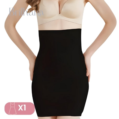 Saia modeladora Clara cintura alta efeito slim