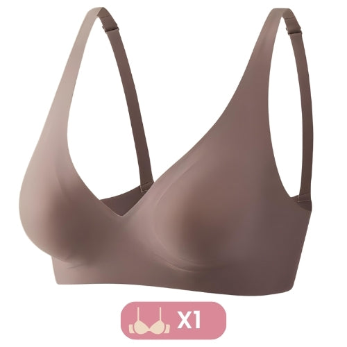 Sutiã em uso realce natural do busto