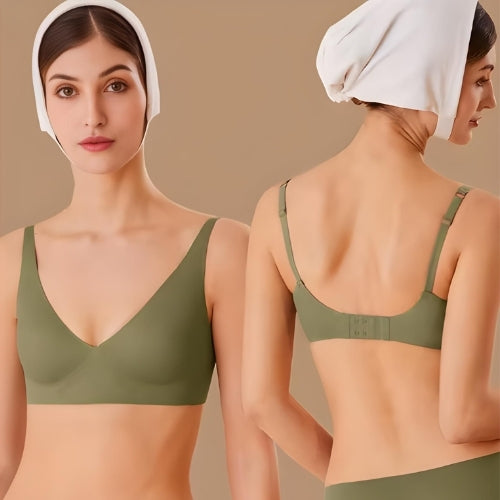 Sutiã sem costura toque macio conforto premium