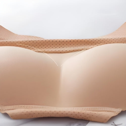 Textura macia e elástica da calcinha modeladora