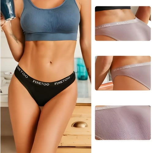 Vista frontal calcinha caimento natural