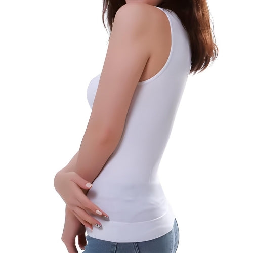 Vista frontal colete definição da cintura