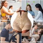 Vista frontal efeito slim imediato